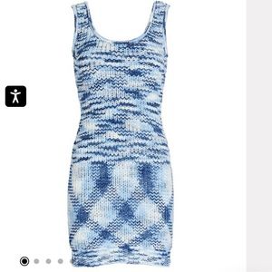 STAUD
Gardenia Mini Dress color: BLUE size: SMALL NEW WITH TAGS!!
